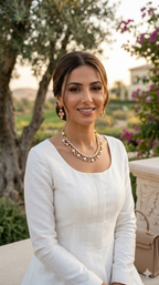 Polki-Style Ruby & Diamond AD Gold Necklace & Earring Set