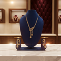 AD Phoenix Wing Lariat Necklace & Earring Set