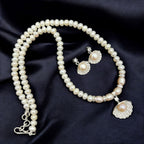 Pearl Shell Pendant Jewelry Set