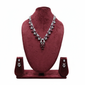 Ruby Red AD Necklace Set - Studio Promotional Shot