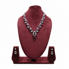 Ruby Red AD Necklace Set - Studio Promotional Shot