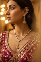 Canary Yellow Necklace Set - Festive Lifestyle