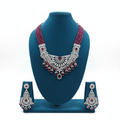 Ruby Fan Choker Set - Studio Editorial