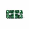Emerald Royale AD Earrings – white background studio promotional image